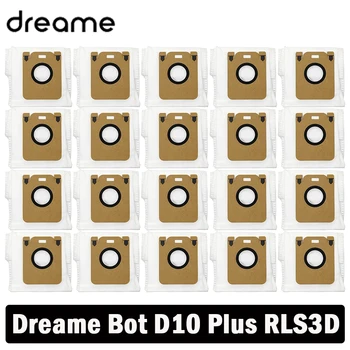 Bolsa de polvo de Dreame Bot D10 Más los Accesorios RLS3D Robot Aspiradora Bolsas Sucia Bolsa de Reemplazo de piezas de Repuesto