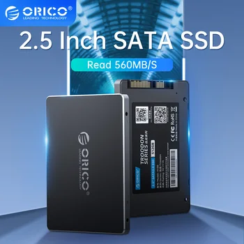 ORICO SSD de 128 gb 256 gb de almacenamiento 512 GB, 1 TB SSD SATA de 2,5 Pulgadas SSD de 1TB de Disco de Estado Sólido Para la Portátil de Escritorio