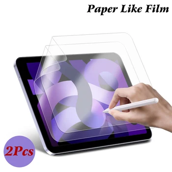 Papel Como Protector de Pantalla de la Película de PET Mate de la Pintura Escribir Para iPad 7/8/9 10.2 de Aire 4 5 10.9 10 de la Generación de Pro 11 Mini 4 5 6